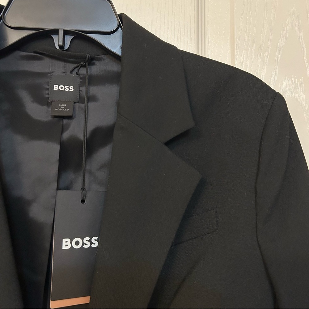 Boss Jia Slim Fit Blazer in Black Size 12 - Picture 5 of 12
